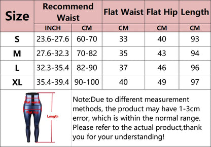 Fitness Sauna Pant for Women High Waist Weight Loss Shaper Compression Workout Legging Sauna Suits Fat Burning Sweat Sportswear